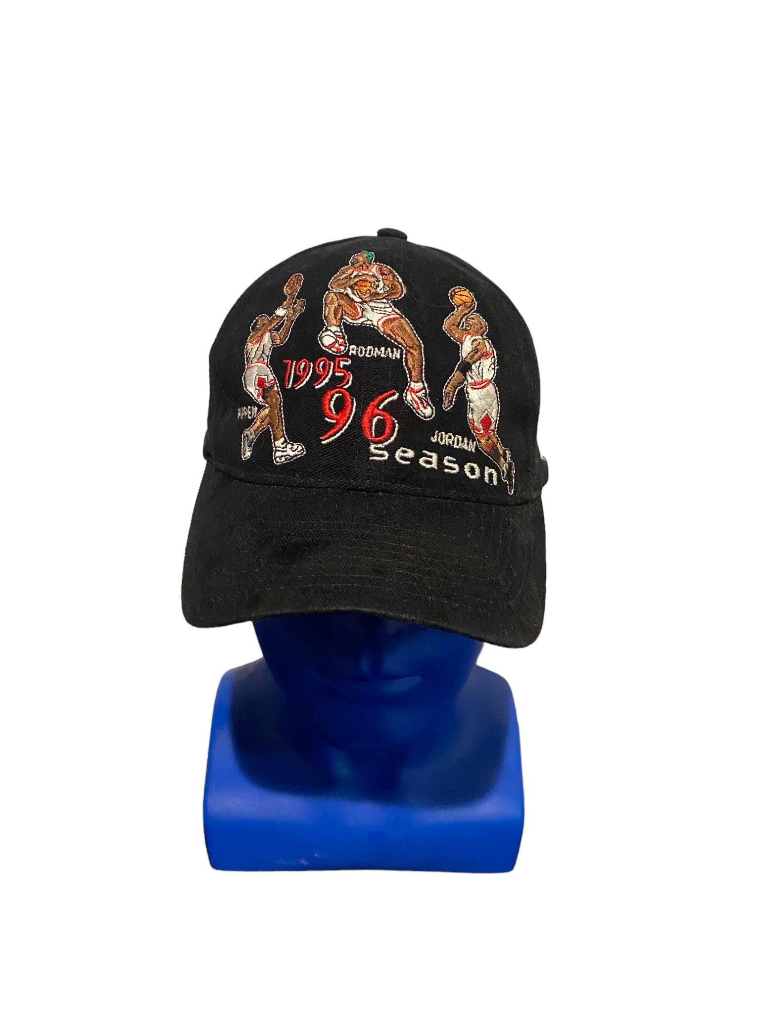 Vintage sports Specialties 95-96 Jordan, Pippen & Rodman Snapback Hat Rare