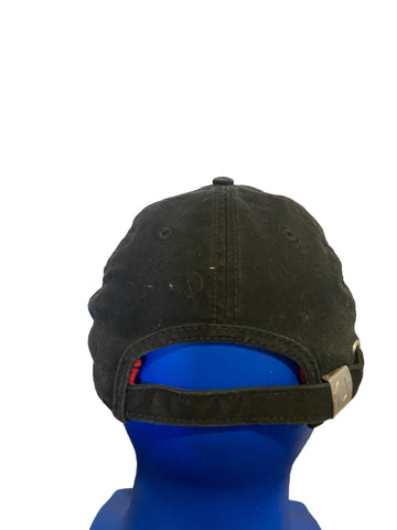 True Religion Front Logo Black Cap Hat One size Adjustable Strap