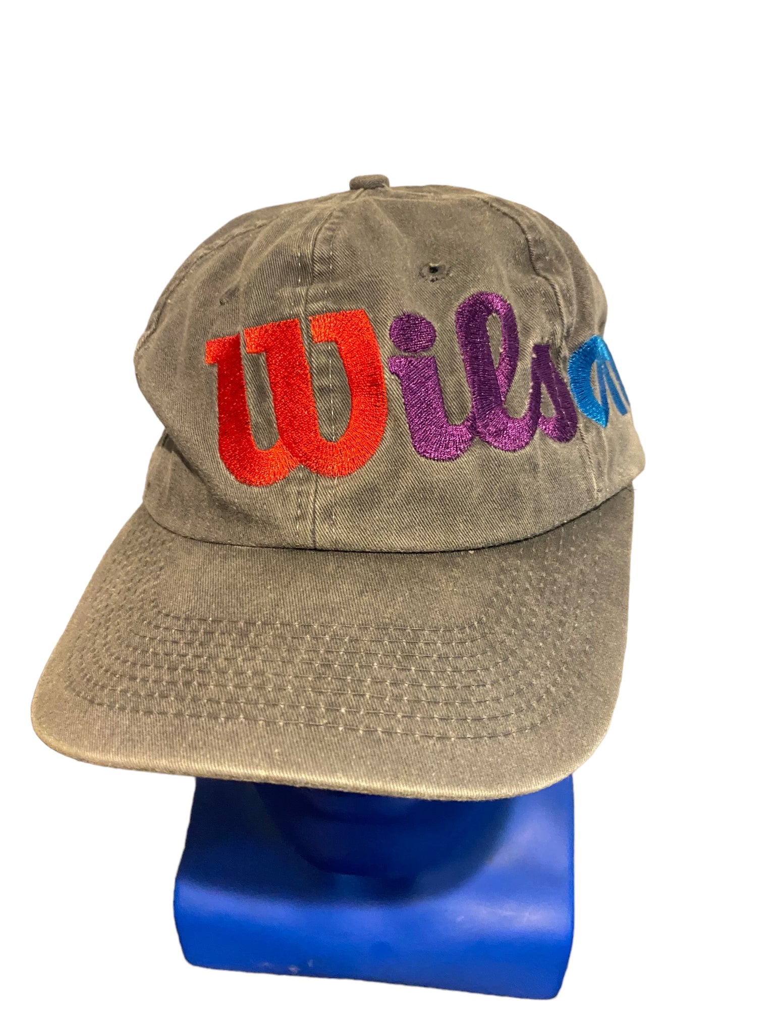 Rare Vintage Wilson Script Adjustable Strap Hat