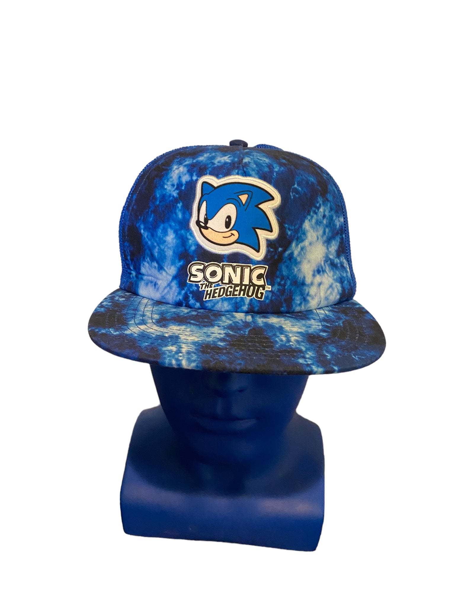 SONIC THE HEDGEHOG Lightning Hat - Sega Trucker Hat Snapback (read)