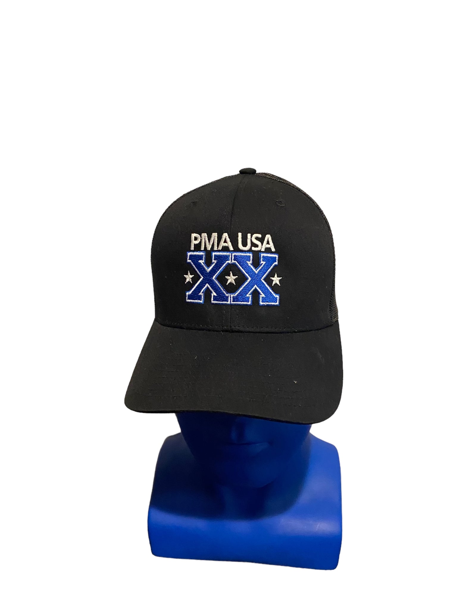 Pms Usa Xx Embroidered Script Snapback Trucker Hat Richardson
