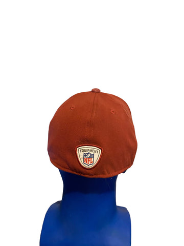 NFL reebok Washington redskins Embroidered double logo fitted size l/xl Hat
