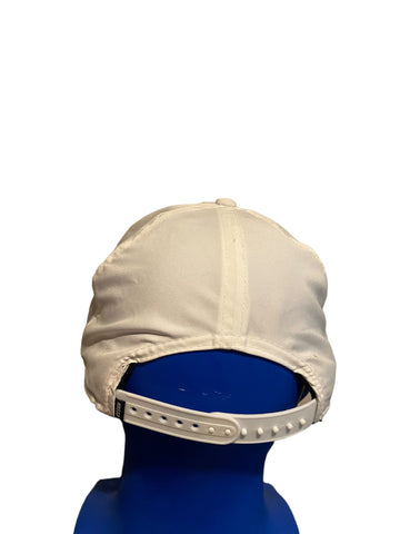 nike sb embroidered script dri-fit rope snapback white hat