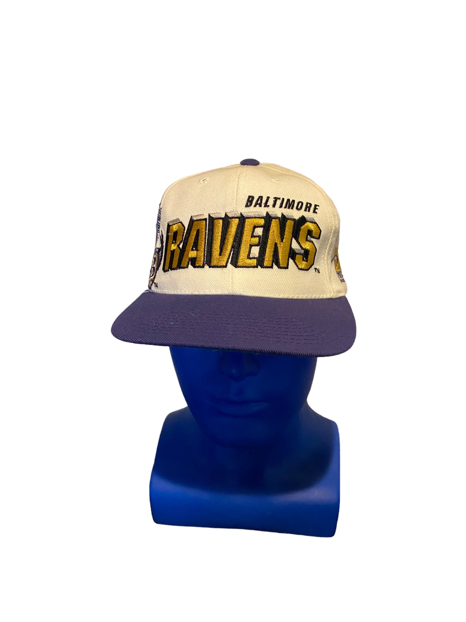 Vintage Baltimore Ravens Pro Line Authentic Hat, Snapback, Sports Specialties