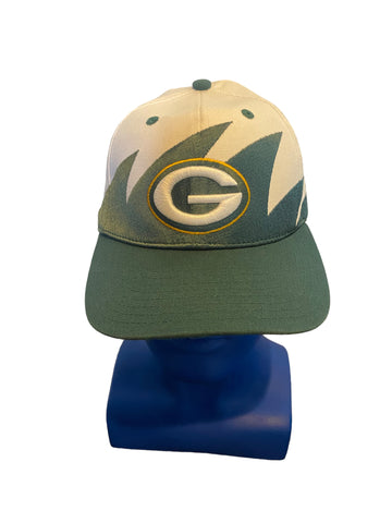 nfl green bay packers shark tooth hat adjustable strap