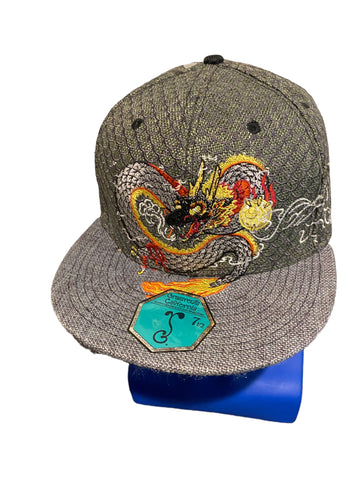 Rare grassroots california hat dragon 420 limited edition size 7 1/2