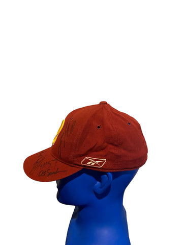 reebok nfl on field redskins  embroidered r fitted hat size 7 1/8 (read)