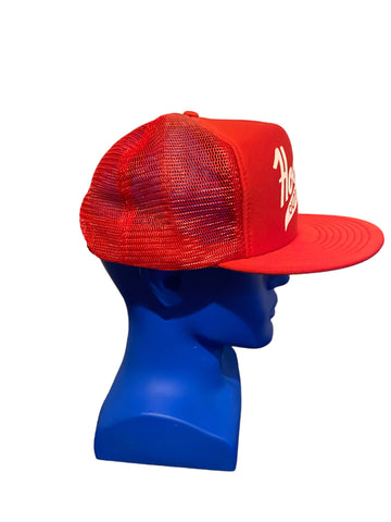 vintage hoosiers outdoor adv. corp script trucker hat snapback