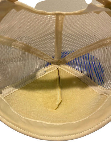 Vintage 90s Operation Desert Storm Camo Mesh Snapback Trucker Hat Cap Usa