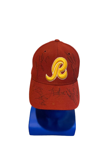 reebok nfl on field redskins  embroidered r fitted hat size 7 1/8 (read)