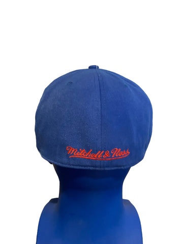 mitchell ness dynasty fitted hat 7 1/2 detroit pistons 1989 nba finals blue new