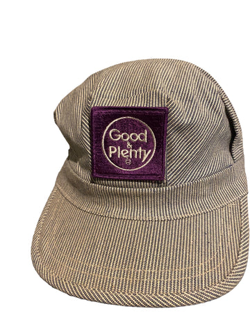 Good & Plenty VTG Train Engineer Cap Hat Adjustable Adult