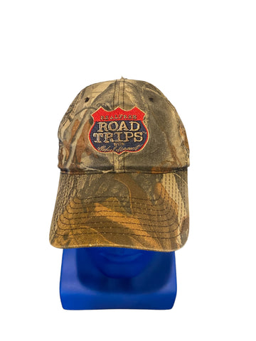 realtree roadtrips with mike waddell patch camo adjustable strap dad hat