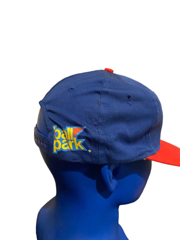 vintage signature sportswear chicago cubs w ball park on back snapback