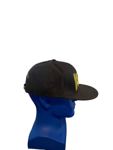 Koo Embroidered Script Black Snapback Hat
