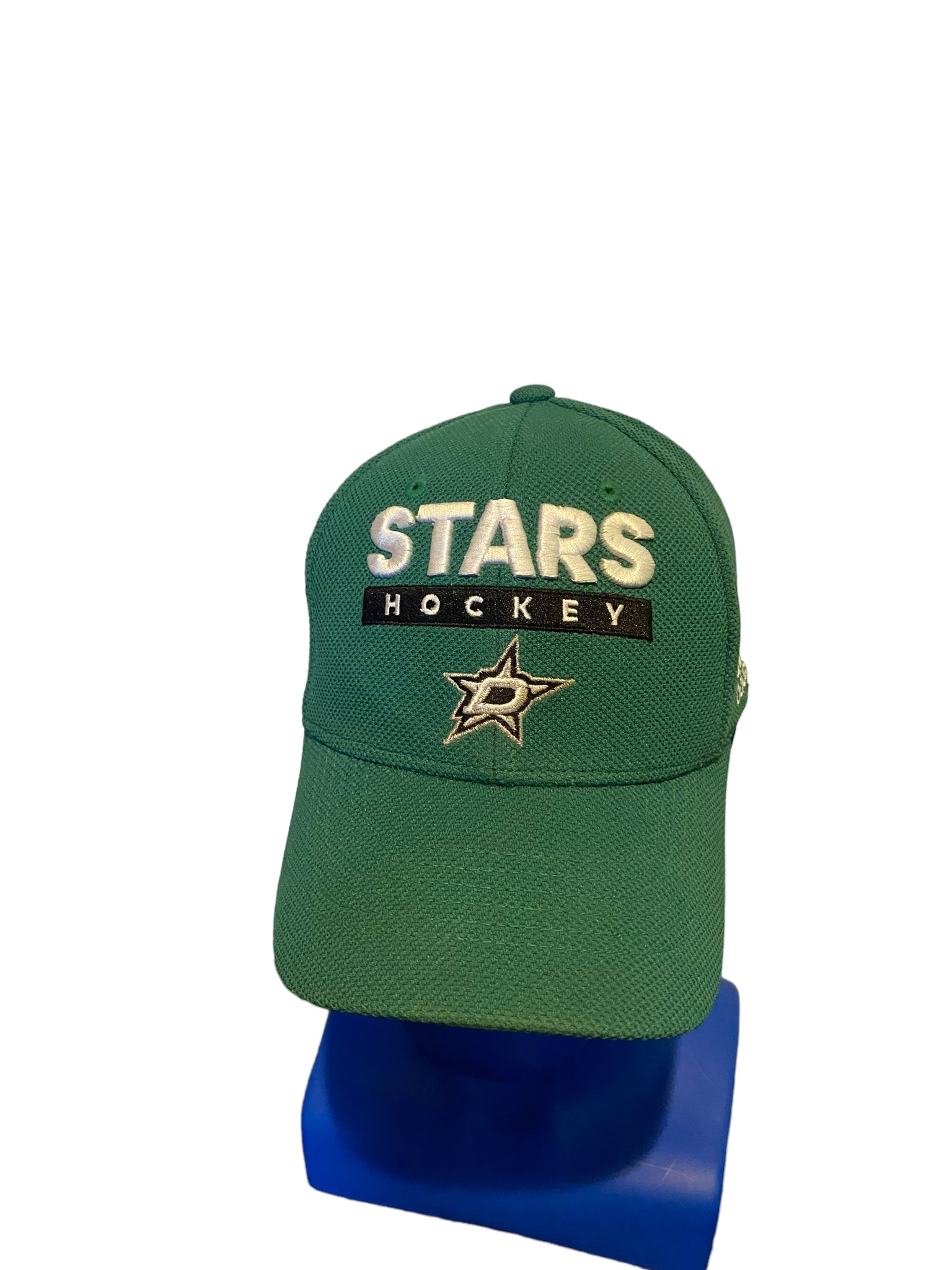 Dallas Stars Flex Fit Hat Sz L/XL Adidas Kelly Green NHL Hockey