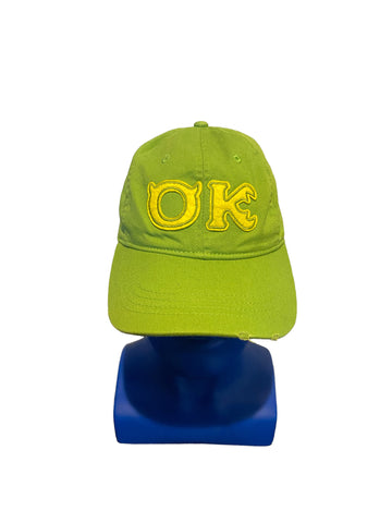 Disney Parks Monsters University Oozma Kappa OK Snapback Distressed Hat Cap